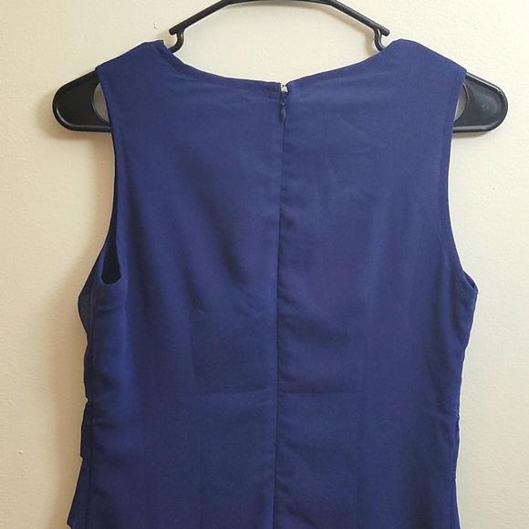NWOT Madam Rage Blue Layer Dress - Picture 11 of 13
